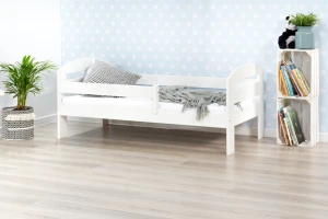 Łóżko 180x80cm BumbleBee pojedyncze kolor biały