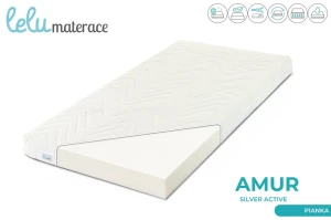 Materac AMUR SILVER ACTIVE pianka 10cm