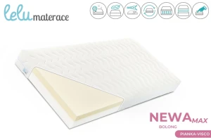 Materac NEWA MAX BOLONG pianka- pianka VISCO 16cm