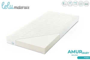 Materac 90x40cm AMUR BABY BOLONG pianka 8cm