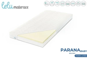 Materac 90x40cm PARANA BABY BOLONG pianka-lateks 8cm