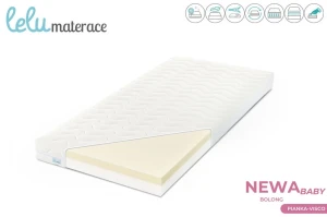 Materac 90x40cm NEWA BABY BOLONG pianka- pianka VISCO 8cm